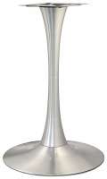 Подстолье "Tulip" нержавеющая сталь - фото в каталоге интернет-магазина «БарМебель»  недорого с доставкой по Красноярску