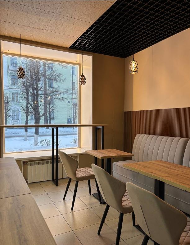 Кофейня в стиле лофт