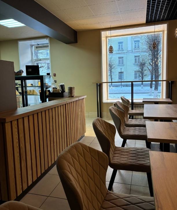 Кофейня в стиле лофт