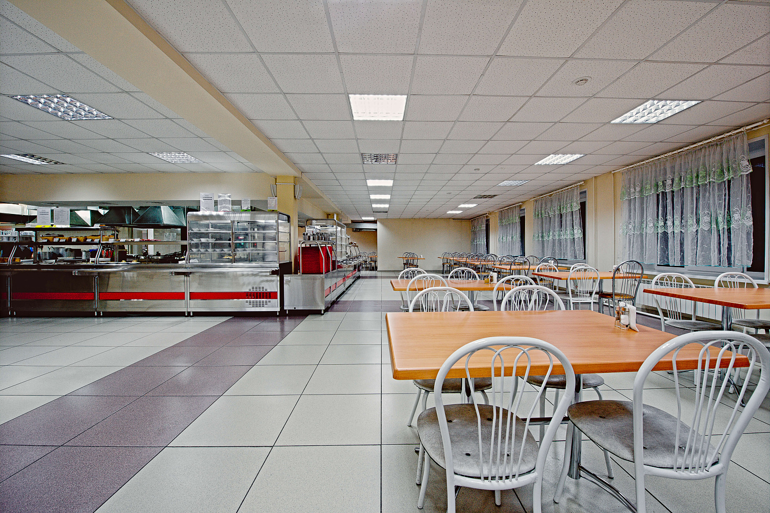 столовая в СФУ г. Красноярск