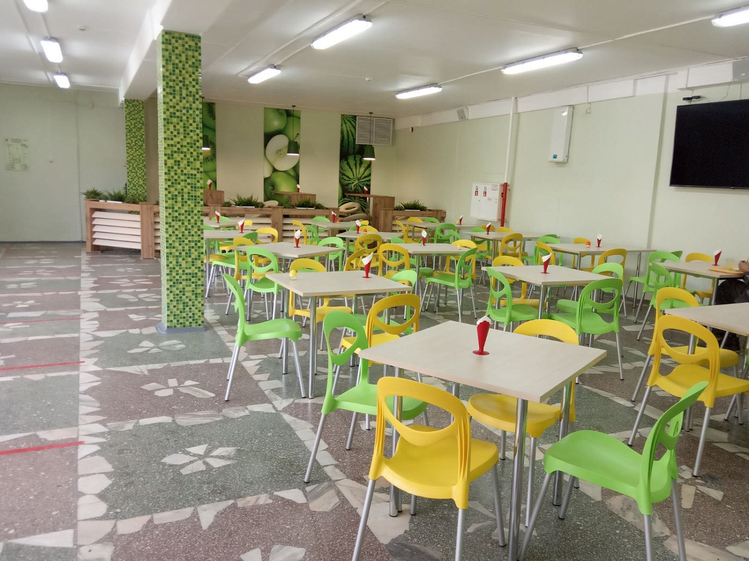 Столовая КГБПОУ "Ачинский педагогический колледж"