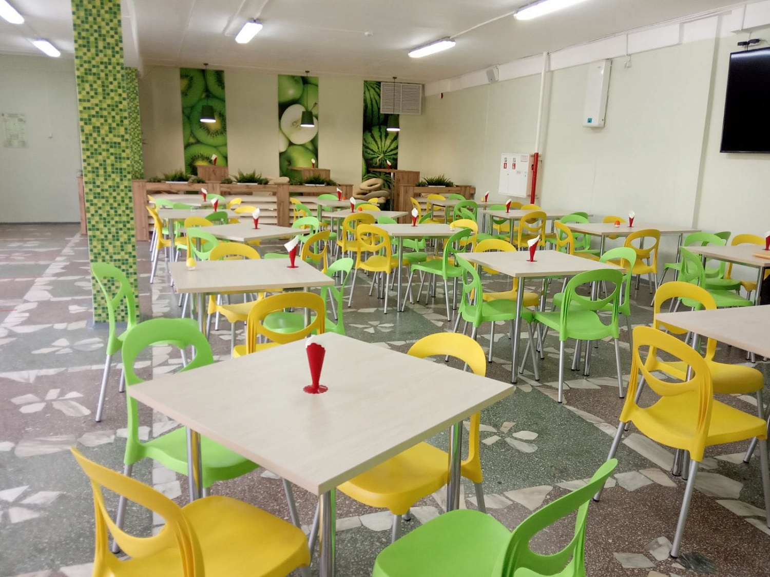 Столовая КГБПОУ "Ачинский педагогический колледж"