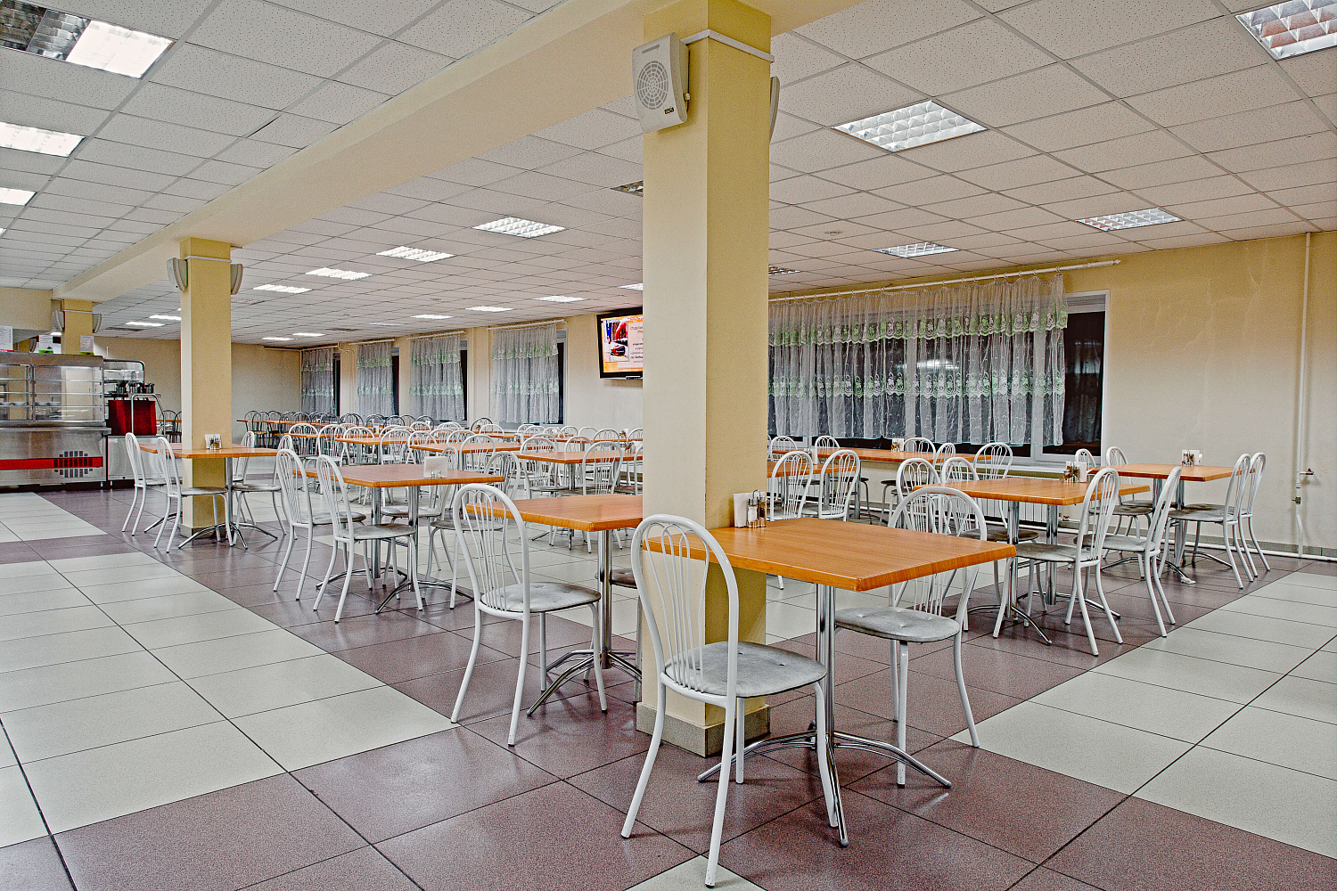 столовая в СФУ г. Красноярск