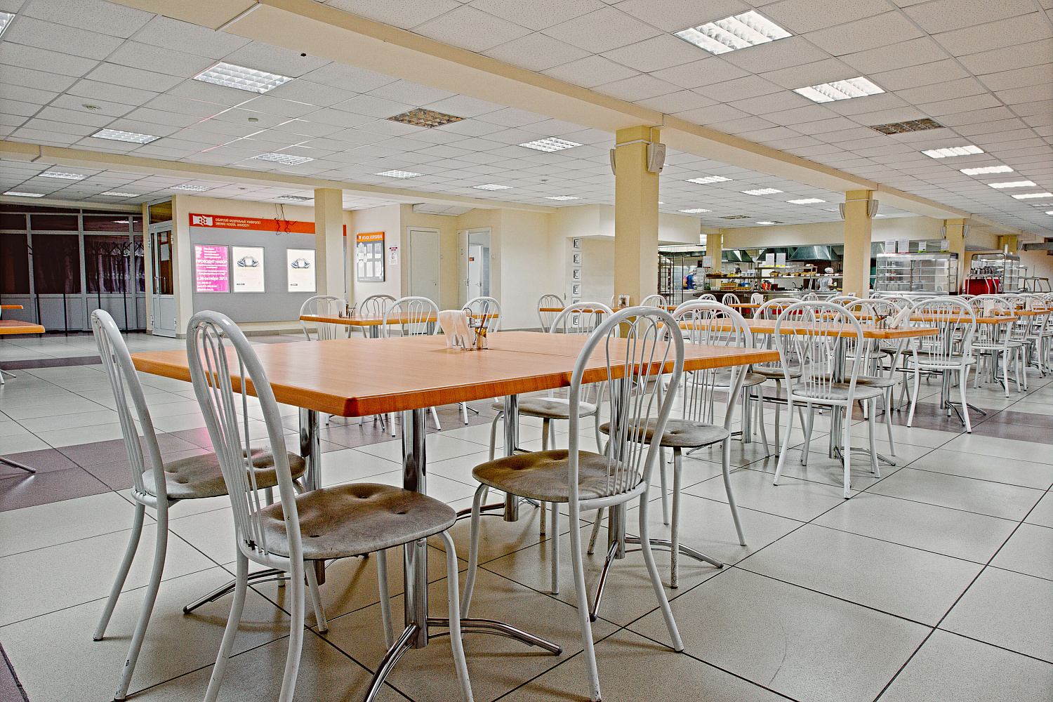 столовая в СФУ г. Красноярск
